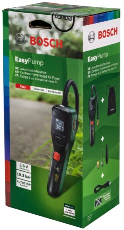 Bosch Pompe à Air à Batterie EasyPump 10,3bar -Abus Promos Boutique Bosch EasyPump 10 3bar Akku Druckluftpumpe 2199600100 c