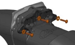 Mudhugger Adaptateur Pour EVO Bolt On -Abus Promos Boutique Mudhugger AdapterfuerBoltOn 02