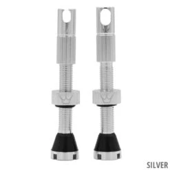 Peaty's Chris King MK2 Tubeless 42mm Valves -Abus Promos Boutique Peaty s Chris King MK2 Tubless Ventile 42mm PE PTV2 42 VLT 4 Silver