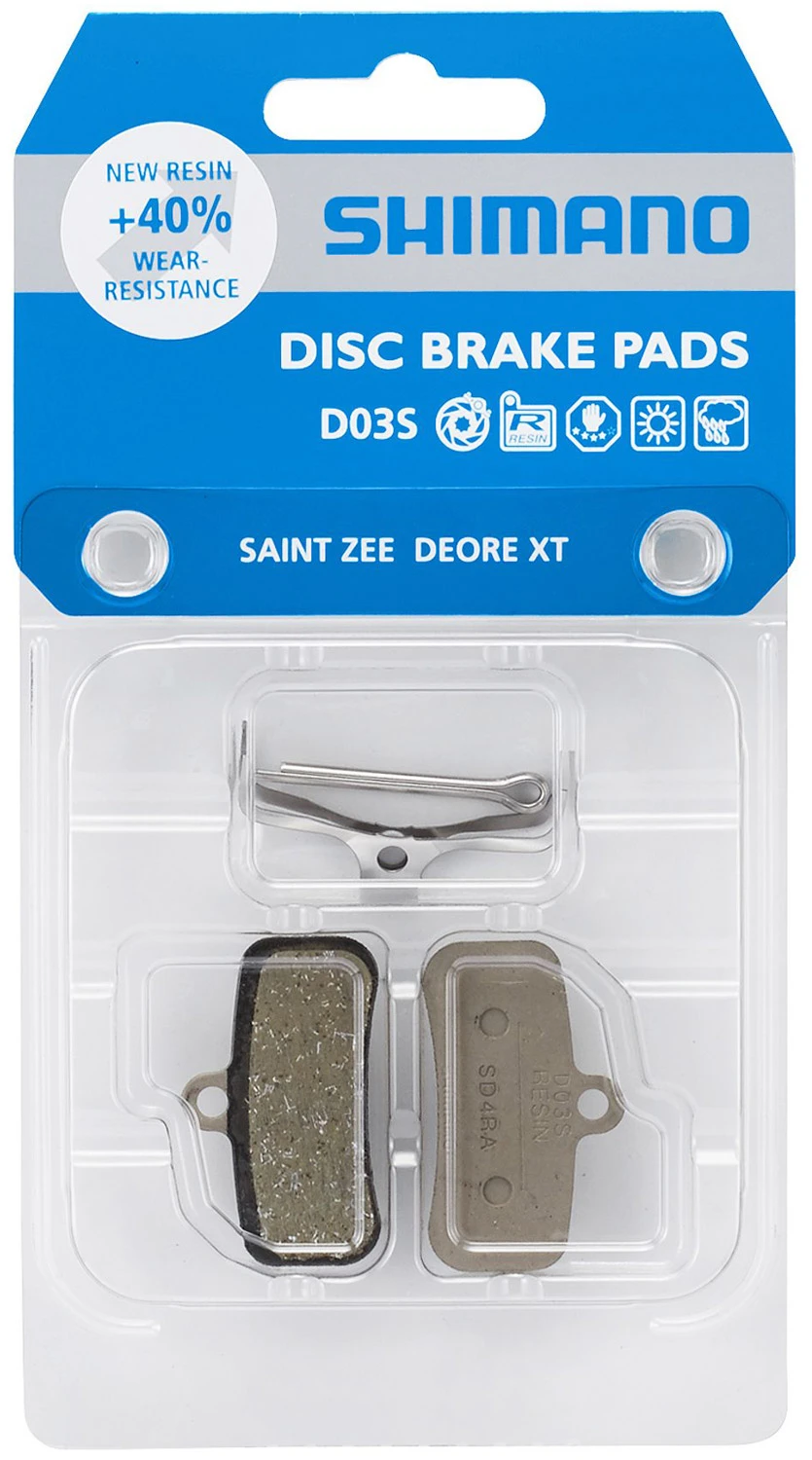 Shimano D03S Plaquettes De Frein à Disque En Résine 2 Shimano D03S Plaquettes De Frein à Disque En Résine – Image 2