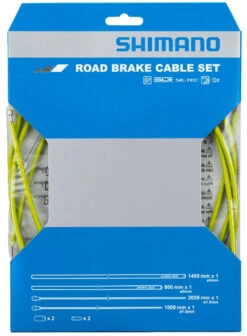 Shimano Set De Câbles De Frein SIL-TEC Pour Vélo De Course -Abus Promos Boutique Shimano SIL TEC Rennrad Bremszugset Y80098013