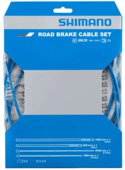 Shimano Set De Câbles De Frein SIL-TEC Pour Vélo De Course -Abus Promos Boutique Shimano SIL TEC Rennrad Bremszugset Y80098015
